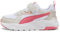 PUMA Trinity Lite AC+ PS, Scarpe da Ginnastica, White-Magic Rose-Vapor Gray, 30 EU