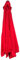 KDHKDFN Toile de Rechange parasol de jardin exterieur deporte 3x3 polyester imperméable 8 Bras Dessus Parapluie Remplacement