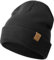 YANIKY Mütze Damen, Herren Mütze Winter, Weich Bequem Warme Strickmütze Unisex, Winddichte Wintermütze, Klassische Beanie Mütze Ideale für Herbst Winter und Frühling (Schwarz)