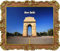 Kühlschrankmagnet, Motiv: New Delhi Indien, Touristen-Souvenir, Kühlschrankdekoration, Magnet