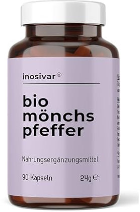 inosivar Bio Mönchspfeffer Kapseln - 90 Stück