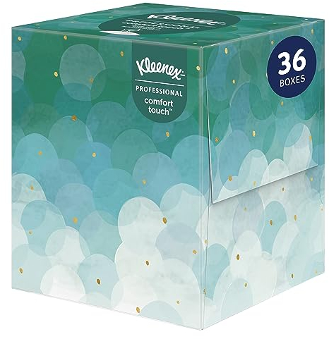 KLEENEX * Gesichtstücher 21270-36 Würfel x 95 weiß, 2-lagige Blätter