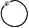 HARRY POTTER Bracelet Officiel Cuir Noir Taille Large Adulte 20cm pour breloque