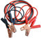KRAWEHL - Cables de Arranque, para Recargar la Batería Descargada, Ideal para Situaciones de Emergencia, Terminales con 4 Pinzas de Cobre Tipo Clip, 300 Amp - 3 m