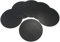 Lederfabrik Garnier® Untersetzer Gläser rund 6er-Set - rutschfest & Abwaschbar - Perfekter Tischschutz - Glasuntersetzer Leder Schwarz - Made in DE