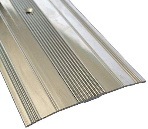 Metal Extra Wide Carpet Cover Strip Door Bar Trim (2700mm, Silver)