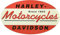 Adesivi riflettenti per casco Harley Davidson Vintage