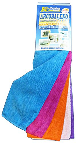Bi.Com BIB Mehrzweck-Tücher, 30 x 40 cm, 5 Stück