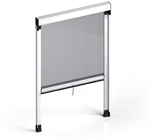 ZANZARIERA A RULLO FLASH 120X160CM COLORE BIANCO RAL 9010