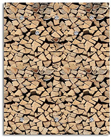 cuadros-lifestyle Designer-Garderobe | Wandgarderobe | Flurgarderobe | Garderobenhaken | Garderobenpaneel | Urban Look | Kleiderständer | Kleiderablage | Garderobenständer, Größe:100x120 cm