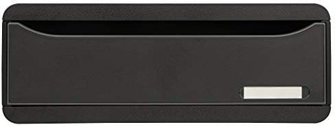 Exacompta 317714D Toolbox EcoBlack mit 1 Schublade aus Recycling-Kunststoff zur Aufbewahrung kleiner Utensilien 27 x 35,5 x 13,5 cm. Für mehr Platz im Büro und Schreibtisch. Blauer Engel Schwarz