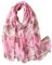FAIRYGATE Schal Pink Schal Mädchen Damen Schals Rosa Elegant Outfit Ganzjährige Stilvoll Stola Elegantes Accessoire Baumwolle Seiden Schal Halstuch Schulter Tuch oder Umschlagstuch 81007