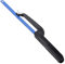 Froiny 1 Pc Mini Saw Light Duty Close Quarter Hacksaw Black with Blade with Rubber Handle for Hand Tool