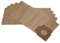vhbw 5x Staubsaugerbeutel kompatibel mit Kärcher CV 38/2 Adv, CV 48/2 Adv, CV 38/2 Professional, CV 48/2 Staubsauger - Papier, 35cm x 16cm braun