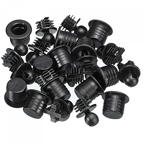 sourcing map Speaker Grill Guides Plastic Black Ball Socket Type Dia 10.6mm for Speaker Parts Accessories Pack of 12