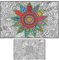 Mandala-Poster zum Ausmalen für Erwachsene und Kinder, großes Wandmalposter für Klassenzimmer, Büro, Familie, riesige Malposter, kollaborativ, großes Malblatt, riesige Malseite, Jumbo-Bodengröße