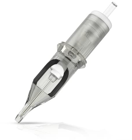 EZ Cartridge Tattoo Nadeln - 20 Stück #06 (3RL) Permanent Makeup SMP 0.2MM Round Liner Tattoo Cartridge Nadeln für Tattoo Maschine und Tattoo Pen - Revolution