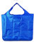 Lin’s Liliana große Faltbare Tasche 43x66cm, wiederverwendbare Einkauftasche leichte Handtasche schnelltrocknend reißfest für Einkauf Reise Ausflug (Blau)