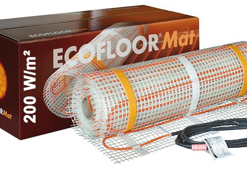 300 Watt PREMIUM Fußbodenheizung elektrisch Fliese Bad Heizmatte 1,5 m² | 300 Watt | 3,0 x 0,5 m OHNE Thermostat