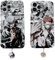 Mamarmot Anime Handyhülle für iPhone 15, Cartoon Satoru Gojo Suguru Geto Figur Weiche Handyhülle für iPhone 15 Kommt mit Schlüsselanhänger (Gojo, für iPhone 15), MAM-2311101428