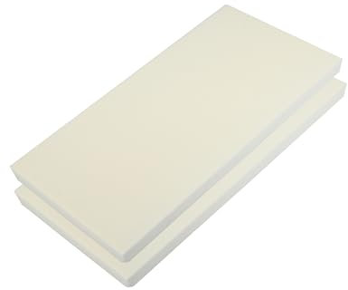 A ABSOPRO 400x200x20mm 2pcs Car Garage Wall Guard Door Bumper Protector White Item Replacement