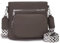 Snmoec umhängetasche damen mittelgroß damen handtasche mittelgross crossbody bag Veganes Leder umhängetasche mit breitem gurt damentaschen Graubraun