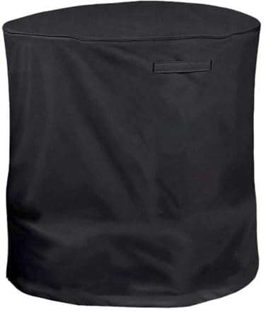 Wood Chipper Shredder Mulcher Cover,Protective Cover Drawstring Leaf Mulcher Cover Waterproof for Outdoor, Garden,Home, Yard, Black