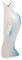 MUSISALY Keramikvase Delphin- Mini-Vasen Mini-Blumentopf Vase in Tierform Hausvase vase for Living Room Living Room Decoration blumendeko Blumenvase Desktop-Ornament Blue