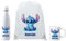 Genérico Regalo de Stitch personalizado con nombre - Lilo y Stitch - Varios productos regalo - Botella + mochila + taza