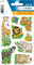 HERMA 3793 Aufkleber Dschungeltiere klein groß, 24 Stück, Tiere Sticker mit Zebra Löwe Giraffe Affe Elefant Motiv, Kinder Etiketten für Fotoalbum Tagebuch Scrapbooking Geburtstag Deko DIY Basteln