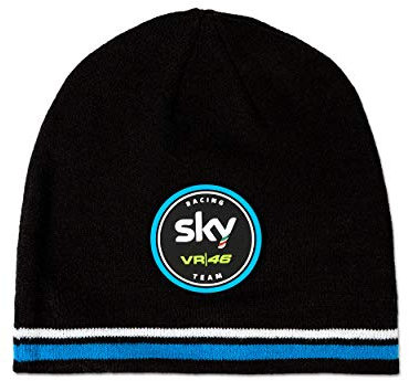 Valentino Rossi Replica-Sky Rennteam, Beanie Man, Schwarz, Einheitsgrösse
