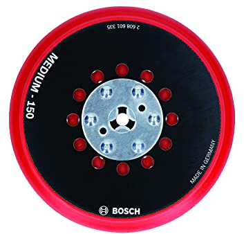 Bosch Professional 1x Multi-Loch Schleifteller Universal (Version Medium, Ø 150 mm, Zubehör Exzenterschleifer)