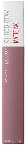 Maybelline New York Rossetto Matte SuperStay Matte Ink, Tinta Labbra a Lunga Tenuta, Colore Intenso e Vibrante, No Transfer, Visionary (95), 5 ml
