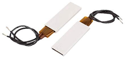 New Lon0167 220V 120C 60 x 20 x 5 mm Elemento de calefacción Placa del calentador del termostato 2 piezas(220 V 120C 60 x 20 x 5mm -Heizelement Thermostat Heizplatte 2 Stück