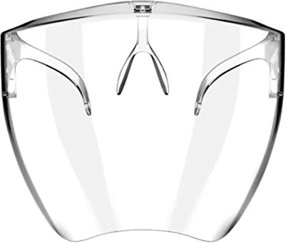SunaOmni Clear Face Shield Máscara Protectora Transparente Visor a Prueba De Polvo Protección Facial Completa Escudo Protector Facial Visor Cubrebocas Escudo Escudo Facial a Prueba De Salpicaduras.
