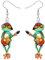 LONYOO Acryl Funny Frosch Ohrringe Dangle Charms Anime Sommer Ohrringe für Frauen Mädchen Schmuck Frosch Geschenke (Mehrfarbig)