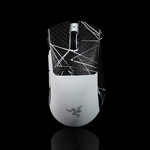 Maus-Griffband, kompatibel mit Razer Deathadder V3 Pro, Gaming-Maus, Skate, Eidechsenhaut, rutschfest, saugen Schweiß, vorgeschnittene Aufkleber, Mäuse, Upgrade-Kit für Razer Deathadder V3 Pro