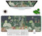 VYEUIAO Grün Gaming Mousepad Schreibtischunterlage 800x300mm XL Mousepad Die Froschfamilie Großes Mauspad, Computer PC Professionelle Gamer Mousepad,Tastatur Pad
