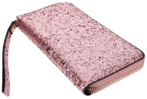 COLLBATH Portefeuille à paillettes pour femme pochette pour soirées sociales