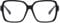 PEYEOISD Oversized Reading Glasses 2.0 Women Men, Large Square Blue Light Blocking Readers, Big Frame Anti Eyestrain Eyeglass