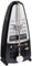 Wittner Metronom Taktell Piccolo Serie 830 - Kunststoffgehäuse - Ohne Glocke - Schwarz - Mechanisch zum Aufziehen - Keine Batterien erforderlich - Made in Germany