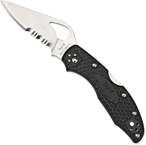 Byrd By04Psbk2, Coltello Tascabile Unisex – Adulto, Nero, Taglia Unica