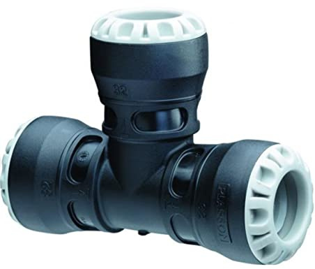 MDPE Pipe Fitting Push-Fit Tee 90 20mm