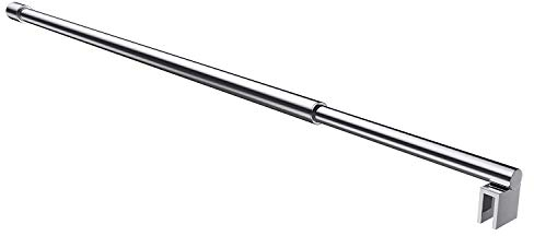 doporro Barre de Stabilisation Chromé Barre de Fixation Stabilisateur pour Paroi de Douche à L'italienne Télescopique 70-120cm BRAM1