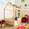 Montessori Hausbett für Kleinkinder, 200 x 90 cm