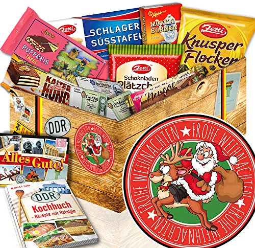 Santa/Ostpaket/Schokoladenkorb/Weihnachtsgeschenkidee für Freund