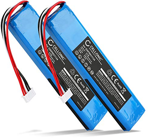 CELLONIC, Speaker battery compatible with JBL Xtreme 1 (5000mAh, 7.4V) 2x Ersatzakku GSP0931134