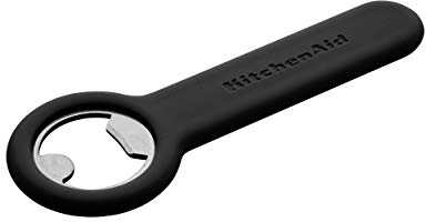 KitchenAid KQ115OHOBA Gourmet Bottle Opener, Plastic, Black