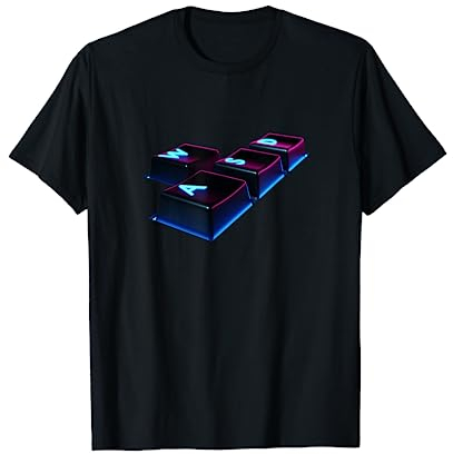 WASD Gaming Gamer PC Tastatur Gamer WASD T-Shirt