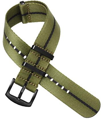 FFHAO NATO Nylon Armband für Omega Seamaster Speedmaster Rox Mido Seiko Armband 20 mm 22 mm